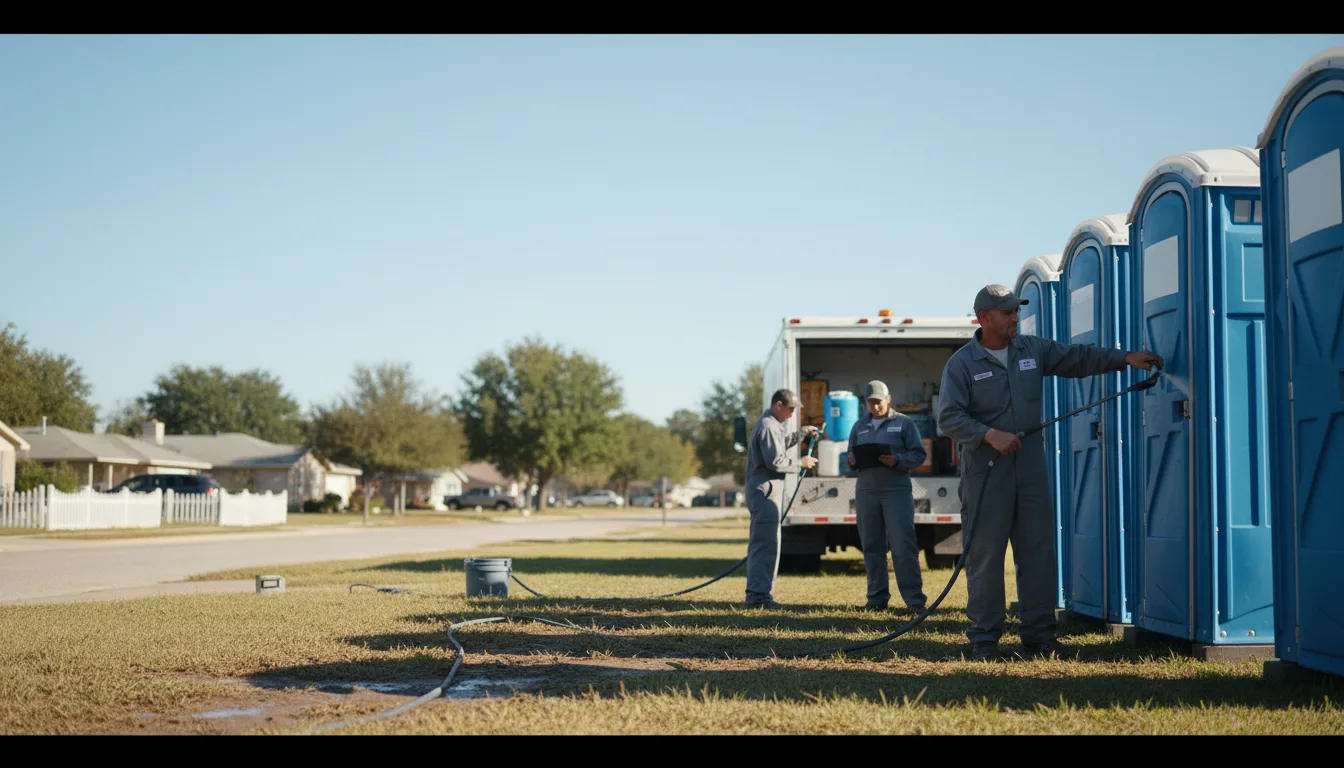 Long-Term Portable Toilet Rental in Flint, MI near me